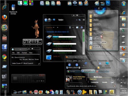 Temas full Glass para windows /